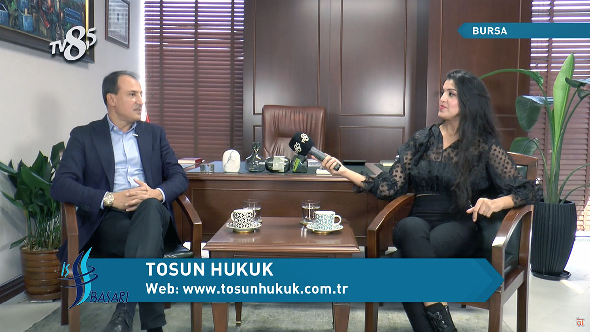 Av. Türker TOSUN - TV8,5 İş ve Başarı Röportajı